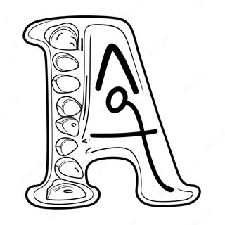 Fun Phonics Letter A Coloring Page 45673-36611