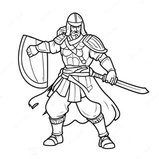 Sanemi In Battle Stance Coloring Page 45703-36637