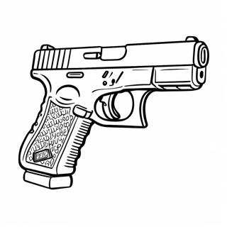 Glock Coloring Pages