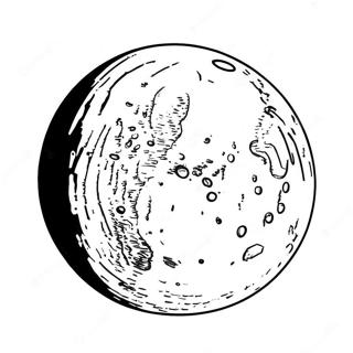 Pluto Planet Coloring Page 45742-36667