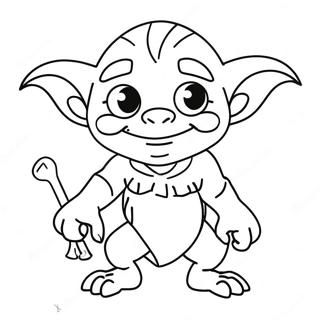 Goblin Coloring Pages