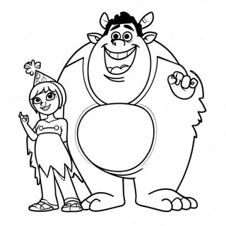 Hotel Transylvania 2 Coloring Pages