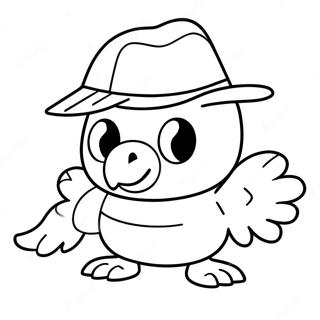 Brawl Stars Crow Coloring Page 45832-36738