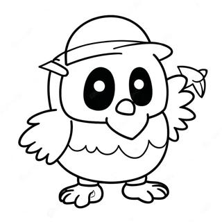 Brawl Stars Crow Coloring Page 45832-36740