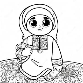 Children's Islamic Coloring Pages