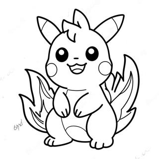 Fire Pokemon Coloring Pages