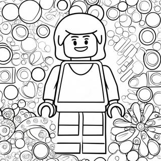 Lego Minifigure Coloring Page 45882-36778