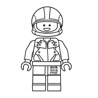 Lego Minifigure Coloring Page 45882-36780