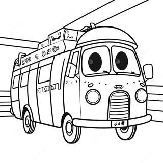 Tayo Coloring Pages