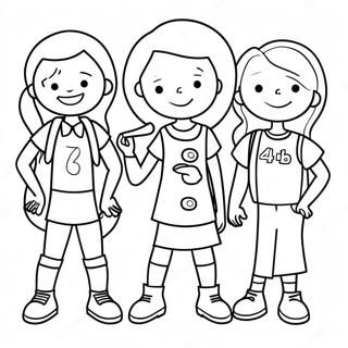 4th Graders Fun Coloring Page 45912-36802