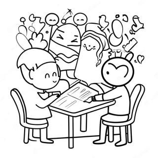 Creative 4th Graders Coloring Page 45913-36805