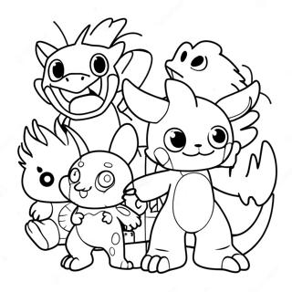 Digimon Coloring Pages