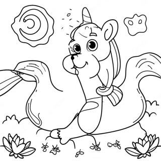 Karma S World Coloring Page 45922-36822