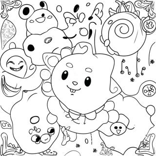 Karma S World Characters Coloring Page 45923-36812