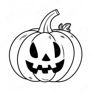 Spooky Pumpkin Doodle Coloring Page 45943-36829