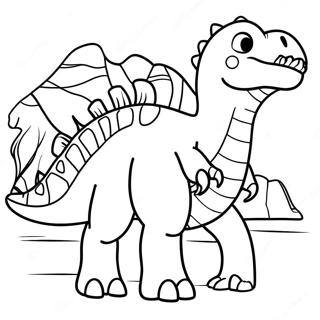 Dinosaur King Coloring Page 45972-36846