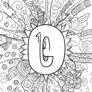 Number 10 Coloring Pages