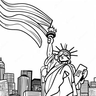 Patriotic September 11 Coloring Page 4602-3852