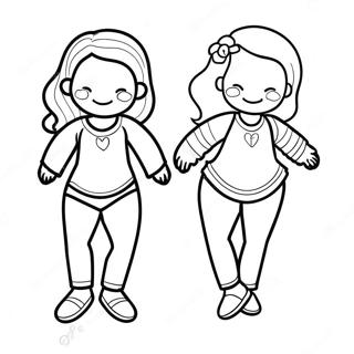 Girl Body Coloring Pages