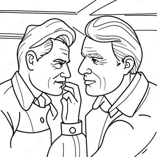 Conflict Resolution Skills Coloring Page 46082-36939