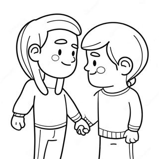 Friendly Conflict Resolution Coloring Page 46083-36934