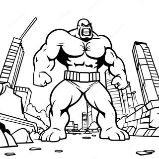 Rampage City Destruction Coloring Page 46113-36958