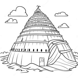 Tower Of Babel Coloring Page 46152-36987