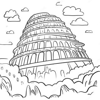 Tower Of Babel Coloring Page 46152-36988