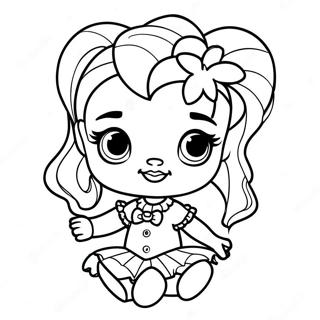 Monster High Baby Coloring Pages