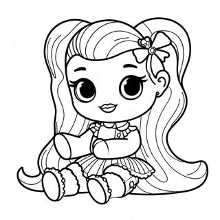 Cute Monster High Baby Dolls Coloring Page 46163-36998