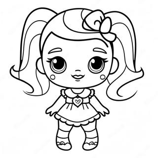 Cute Monster High Baby Dolls Coloring Page 46163-37000