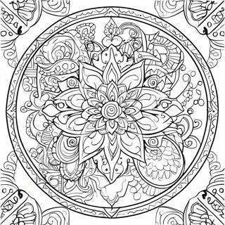 Easy Islamic Art Coloring Pages