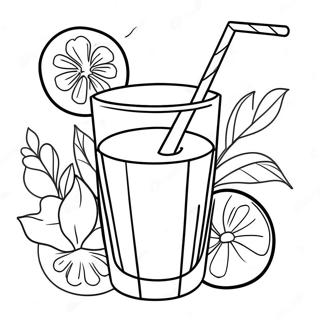 Juice Coloring Page 46182-37016