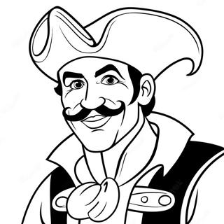 Captain Hook Coloring Pages