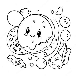 Cute Cookie Swirl C Baking Coloring Page 46213-37042