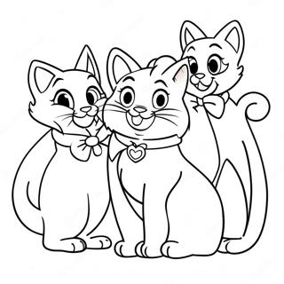 Aristocats Coloring Page 4621-3862