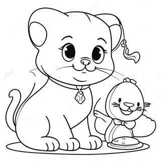 Aristocats Coloring Page 4621-3863