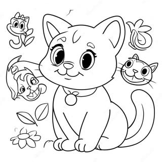 Aristocats Coloring Page 4621-3864