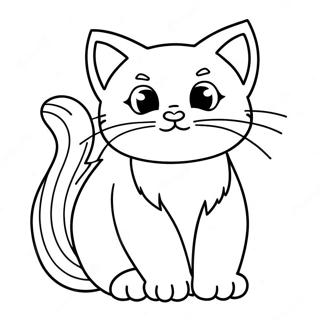 Marie The Cat Coloring Page 4622-3868