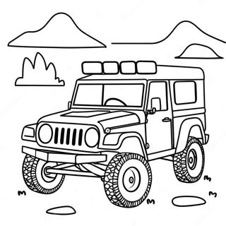 Off Road Coloring Pages