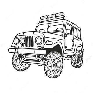 Off Road Vehicle Coloring Page 46242-37064