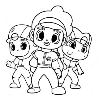 Team Rocket Coloring Page 46252-37072