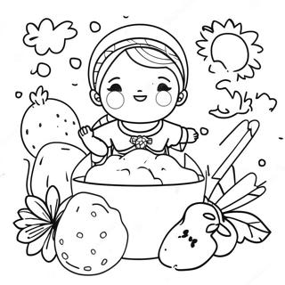 Colorful Dia Del Nino Celebration Coloring Page 46293-37118