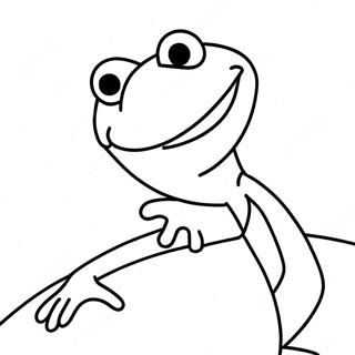 Kermit The Frog Coloring Pages