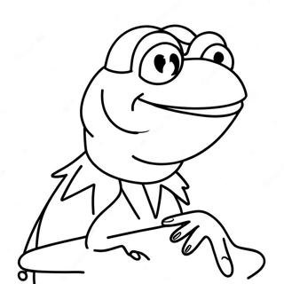 Kermit The Frog Coloring Page 46312-37114