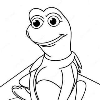 Kermit The Frog Coloring Page 46312-37116