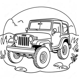 Jeep Adventure Coloring Page 46422-37200