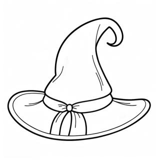 Witch Hat Coloring Page 46432-37218