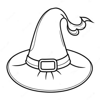 Witch Hat Coloring Page 46432-37219