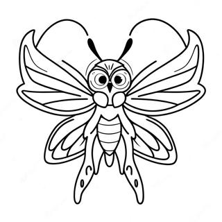 Mothman Coloring Page 46442-37216